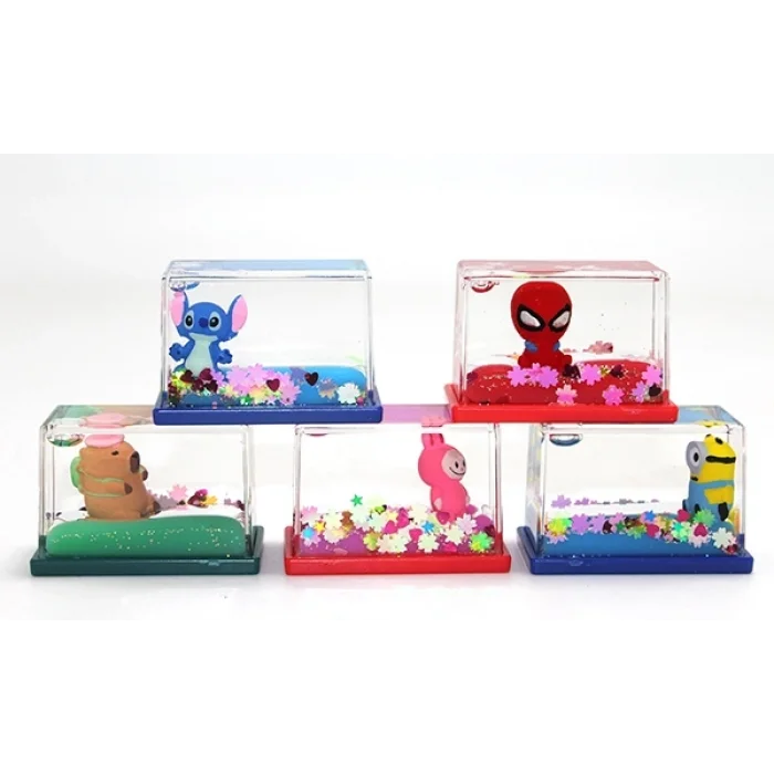 BUĞZ Batmayan Karekterler Figür Spiderman, Labubu,kapibara, Stitch, Minion  Alk5276