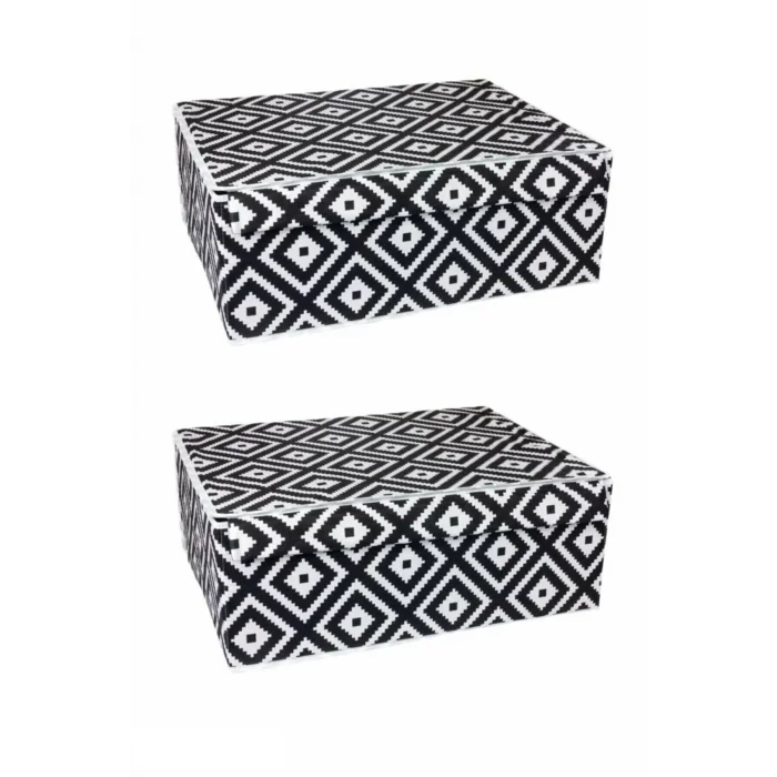 BUĞZ Baza Altı Boy Çok Amaçlı Düzenleyici Kutu Organizer Cırt Cırtlı Hurç 19cm X 40cm X 50cm (10 Adet) ( BUĞZ )