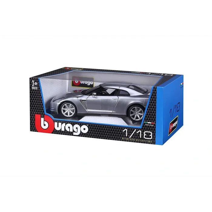 BUĞZ Bburago 1:18 Nissan GT-R R35 2009 Model Araba