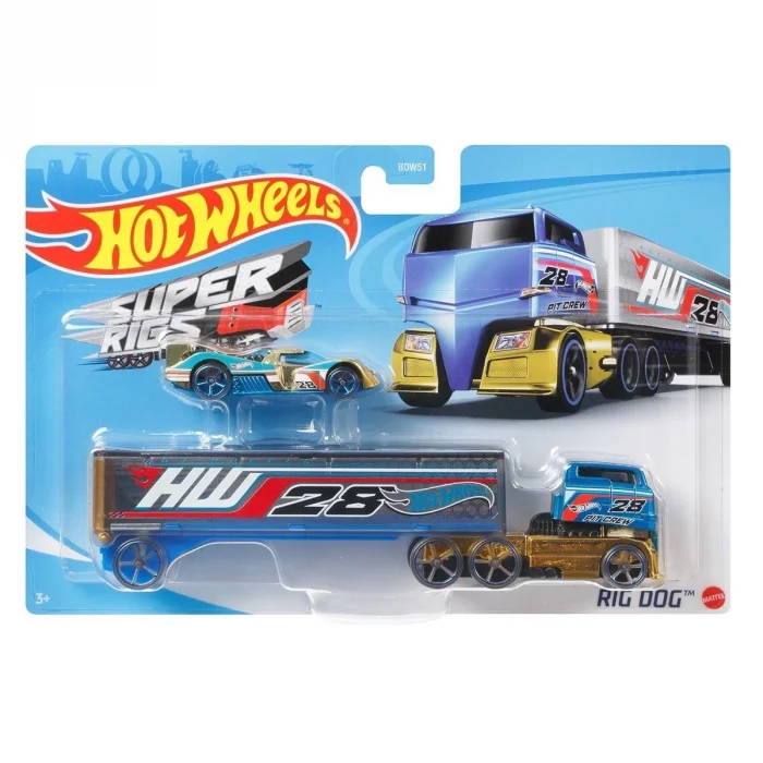 BUĞZ BDW51 Hot Wheels Taşıyıcı Tırlar / Asorti Seçilemez.