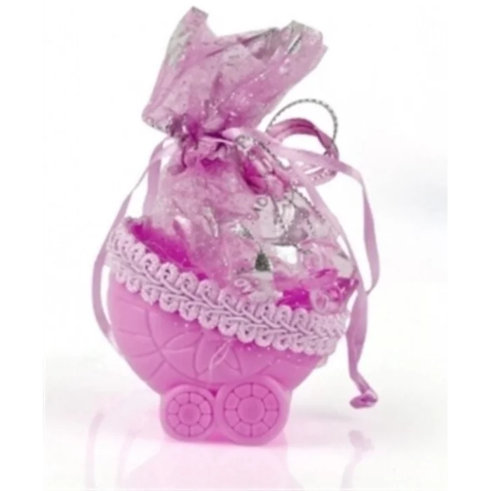BUĞZ Bebek Mevlüt Şekeri - Pembe Bebek Arabası