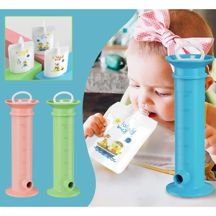 BUĞZ Bebek Püre Doldurma Aparatı Seti - 10 Yedek Püre Paketli