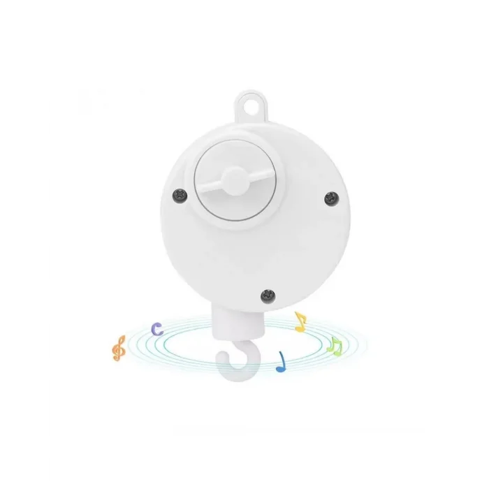 BUĞZ Bebekler İçin Müzikli Uyutucu Mekanik Sistemli Asılabilir Müzik Kutusu