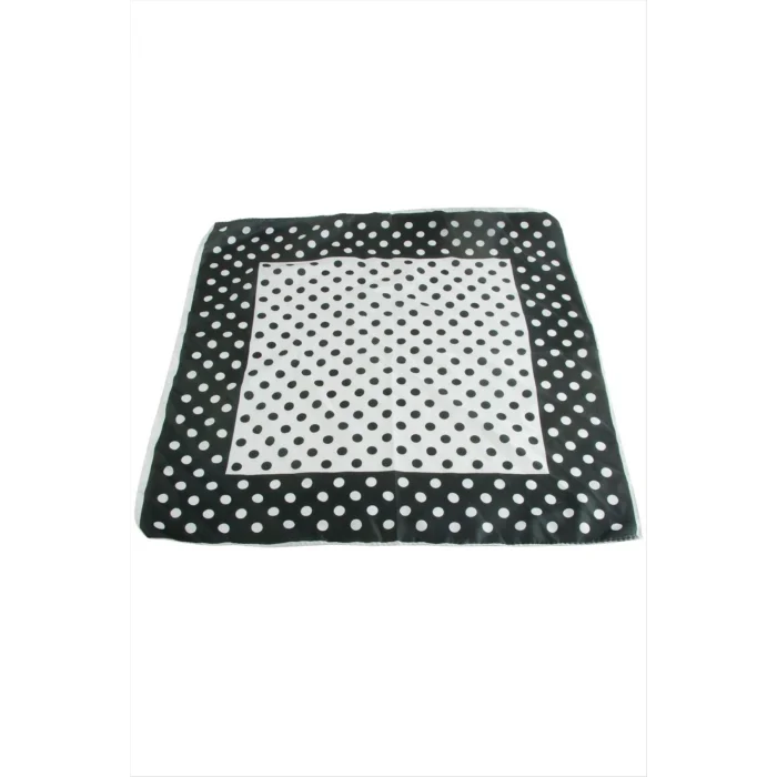BUĞZ Benekli Desenli Zr Saten Fular 50*50 cm