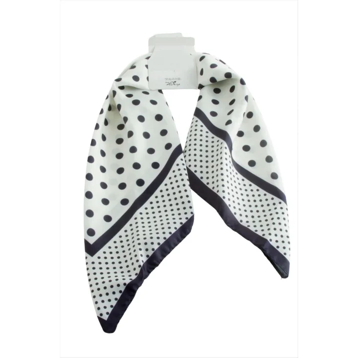 BUĞZ Benekli Zr Saten Fular 50*50 cm