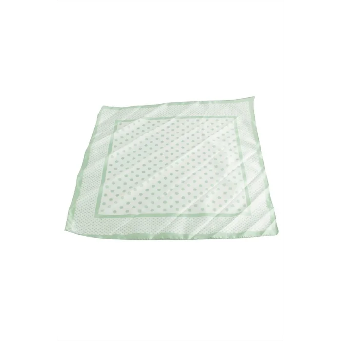 BUĞZ Benekli Zr Saten Fular 50*50 cm