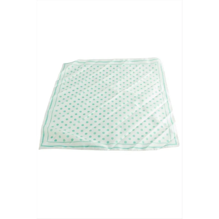 BUĞZ Benekli Zr Saten Fular 50*50 cm