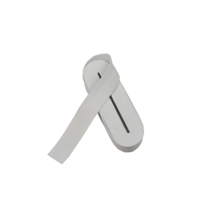 BUĞZ Beyaz - 4cm Paça Lastik Yassı Geniş 10mt Bx40