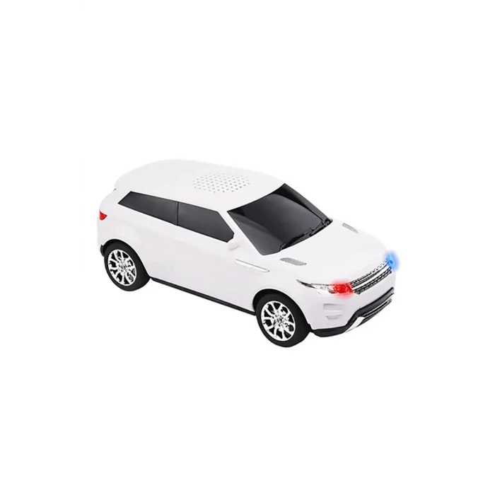 BUĞZ Beyaz bluetooth hoparlör mp3 çalar fm radyo sd kart usb aux çoklu bağlantı 5 saat dinleme