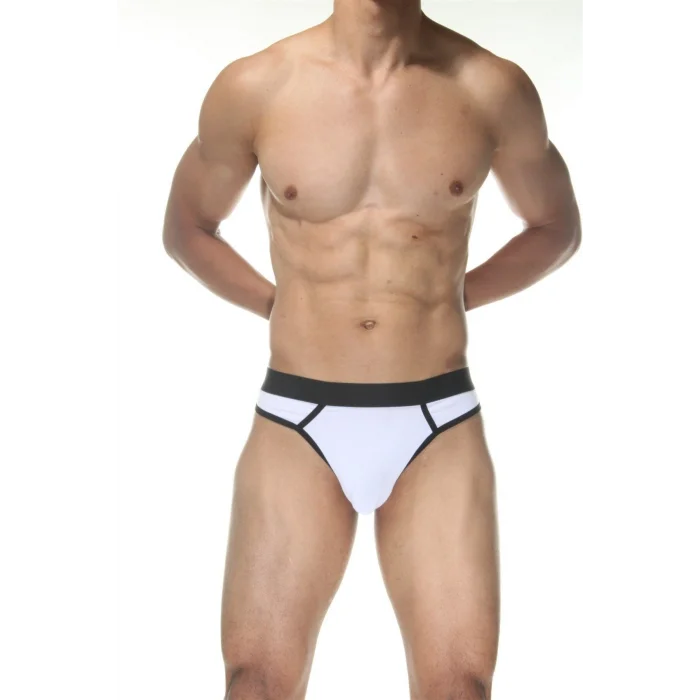 BUĞZ Beyaz Erkek Tanga Çamaşırı
