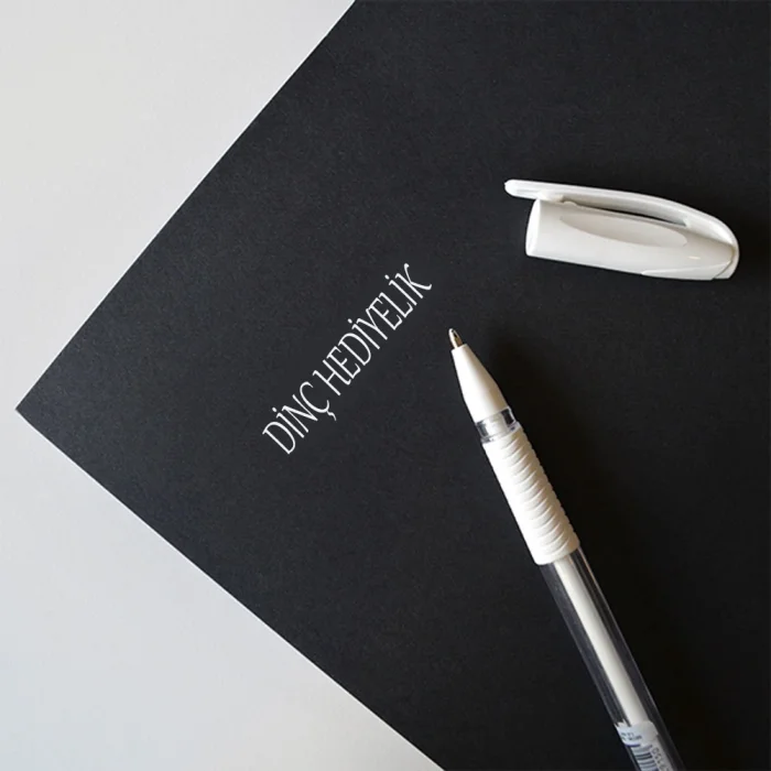 BUĞZ Beyaz Jel Kalem