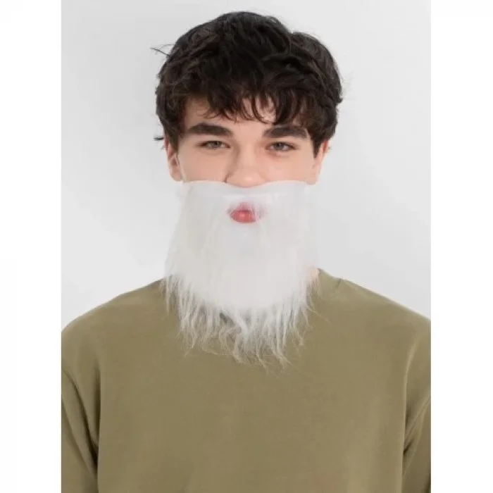 Beyaz Kırçıllı Takma Sakal Çocuk Yetişkin