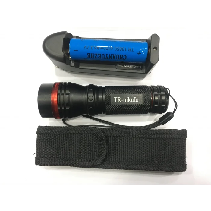 BUĞZ Beyaz Led Işıklı ,şarjlı Pil,şarj Cıhazlı El Fener 620 ( BUĞZ )