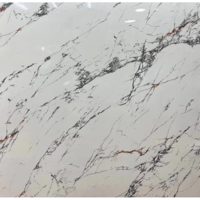 BUĞZ Beyaz Mermer Desenli Yapışkanlı Kaplama Kağıdı  Büyük Boy 5 Metre