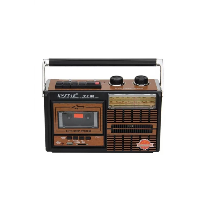 BUĞZ Beyaz nostaljik radyo kaset çalar USB SD FM radyolu 2 yıl garantili Bluetooth yok