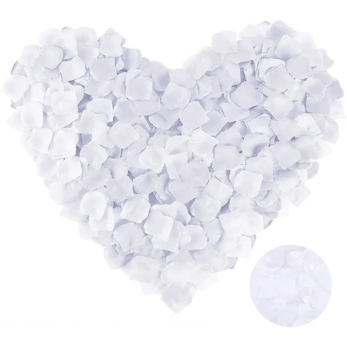 BUĞZ Beyaz Renk Gül Yaprağı - 10 Paket 1000 Adet