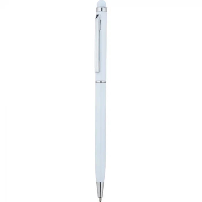 BUĞZ Beyaz Renk Tükenmez Metal Kalem