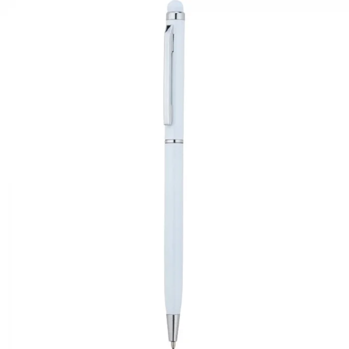  Beyaz Renk Tükenmez Metal Kalem