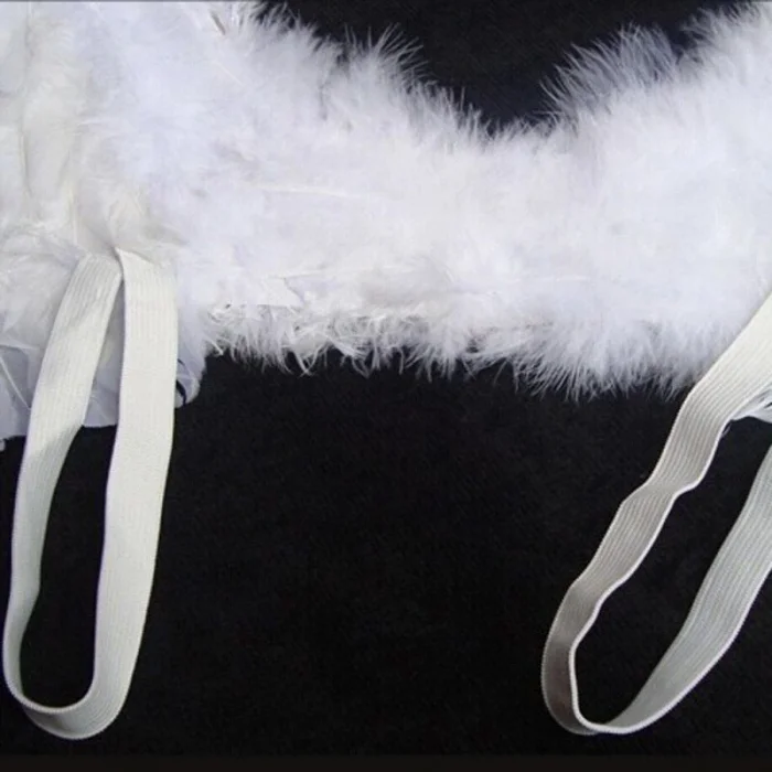 BUĞZ Beyaz Renkli Orta Boy Çocuk Melek Kanadı 30x45 cm