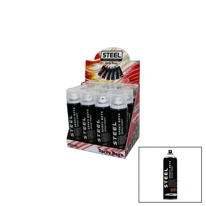 BUĞZ Beyaz Sprey Boya - 200 ml - Hızlı Kuruma Özellikli