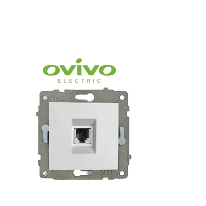  Beyaz Telefon Pirizi Numeris Çerçevesiz Grano - Priz ve Anahtar İçin Uyumlu Çerçeve