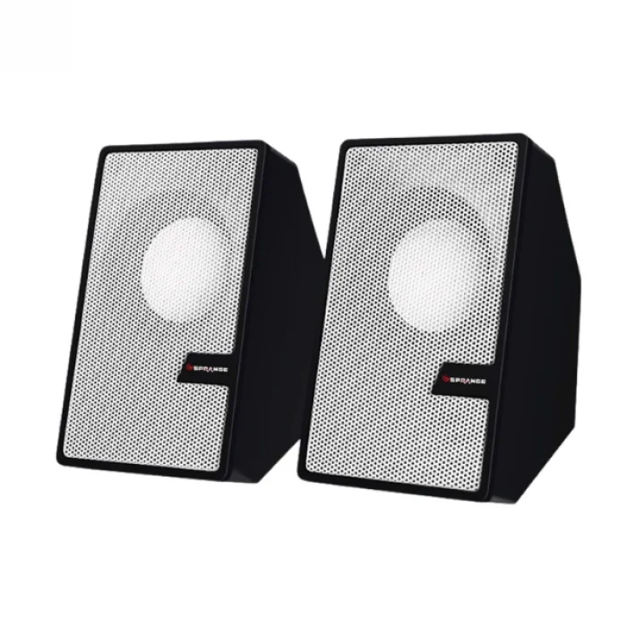 BUĞZ Beyaz USB 2.0 + 3.5mm USB Hoparlör