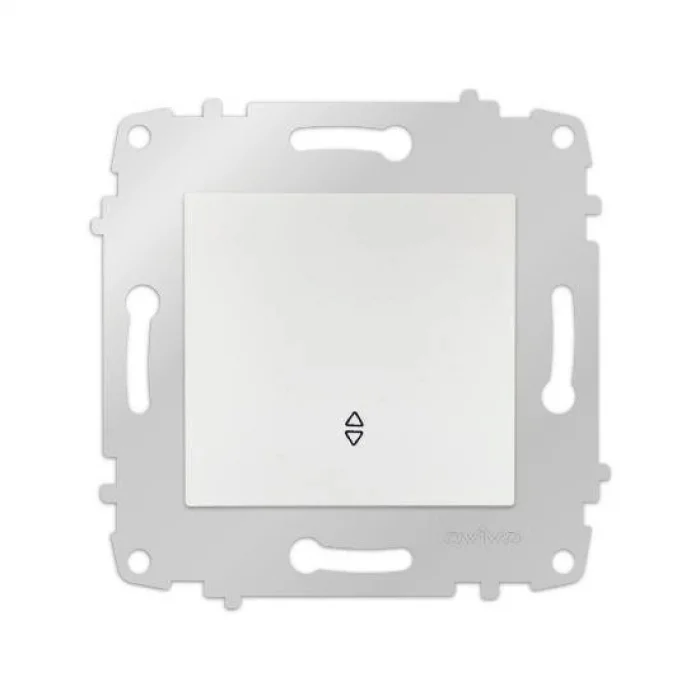  Beyaz Vavien Anahtar Çerçevesiz Grano - Priz ve Anahtar İçin Uyumlu Çerçeve