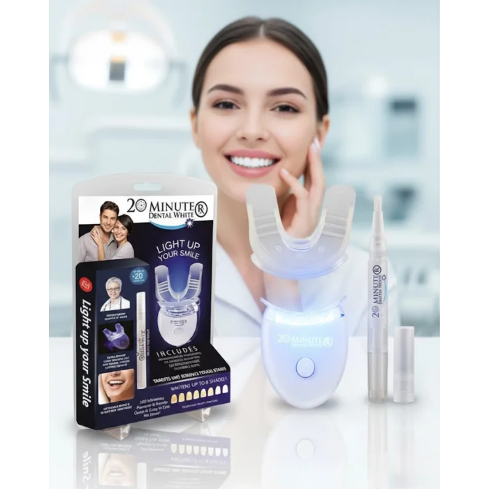 BUĞZ Beyazlatma Kalemli LED Diş Parlatma Seti