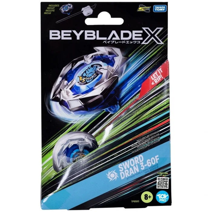 BUĞZ Beyblade 1li Set Sword Dran 3-60F