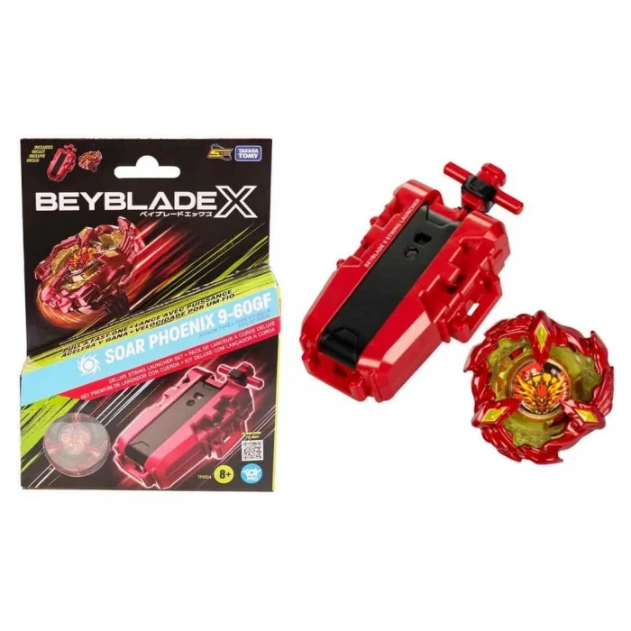 BUĞZ Beyblade X Soar Phoenix 9-60GF Delüks Oyun Seti