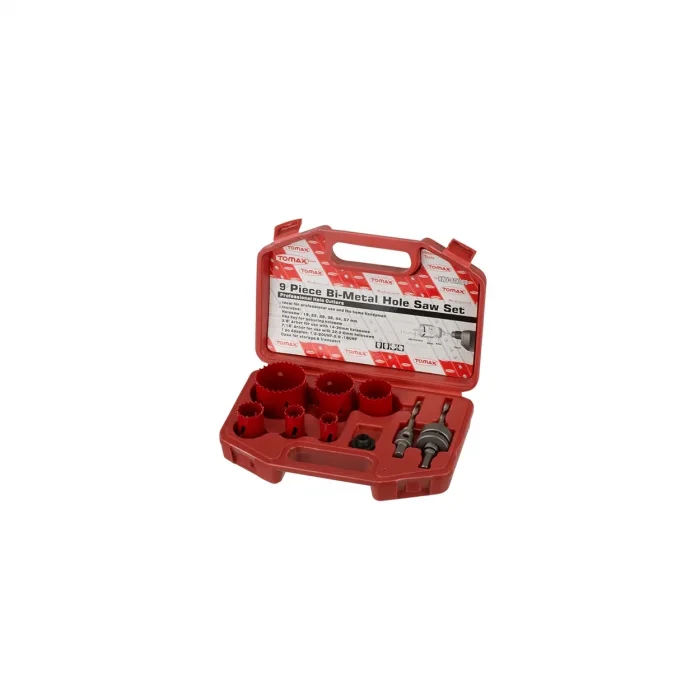 BUĞZ Bi-metal Panç Takımı - 13`lü Set (19-64 Mm), Ahşap İçin, Çantalı