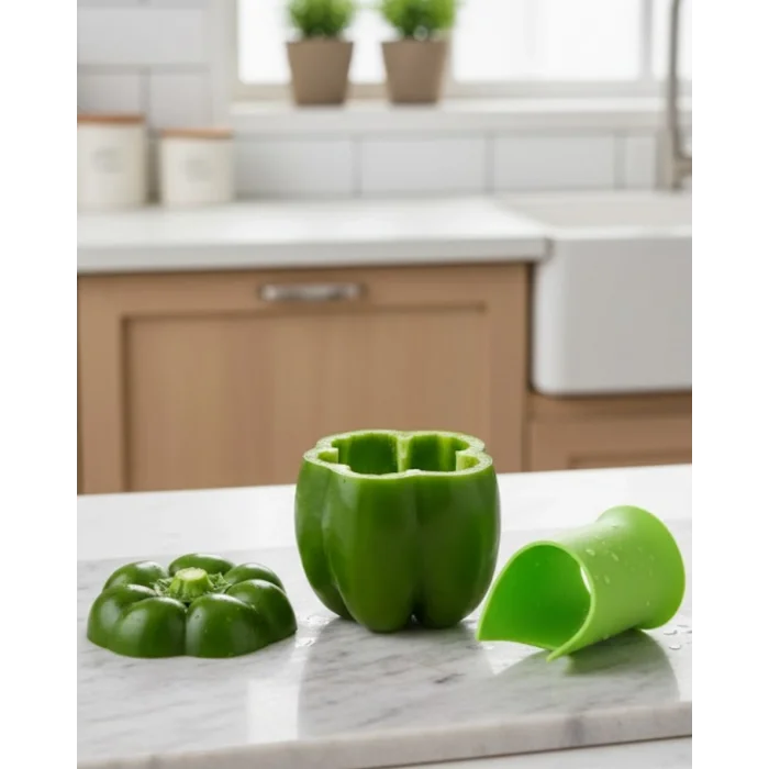 BUĞZ Biber ve Kabak İç Temizleyici Pratik Çekirdek Çıkarıcı Aparat