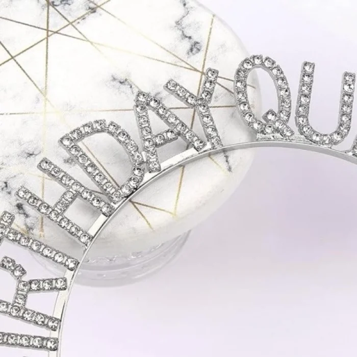  Birthday Queen Yazılı Kraliçe Taç