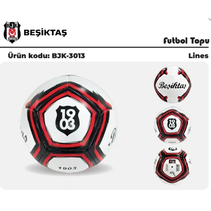 BUĞZ BJK-3013 BEŞİKTAŞ FUTBOL TOPU LİNES-CNT