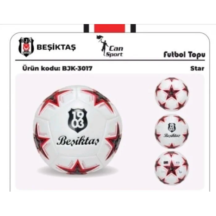 BUĞZ BJK-3017 BEŞİKTAŞ FUTBOL TOPU STAR-CNT