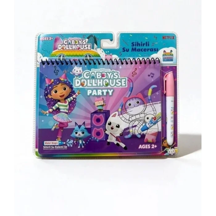 BUĞZ BK0011 GABBY DOLLHOUSE LİSANSLI BOYAMA KİTABI-GPT