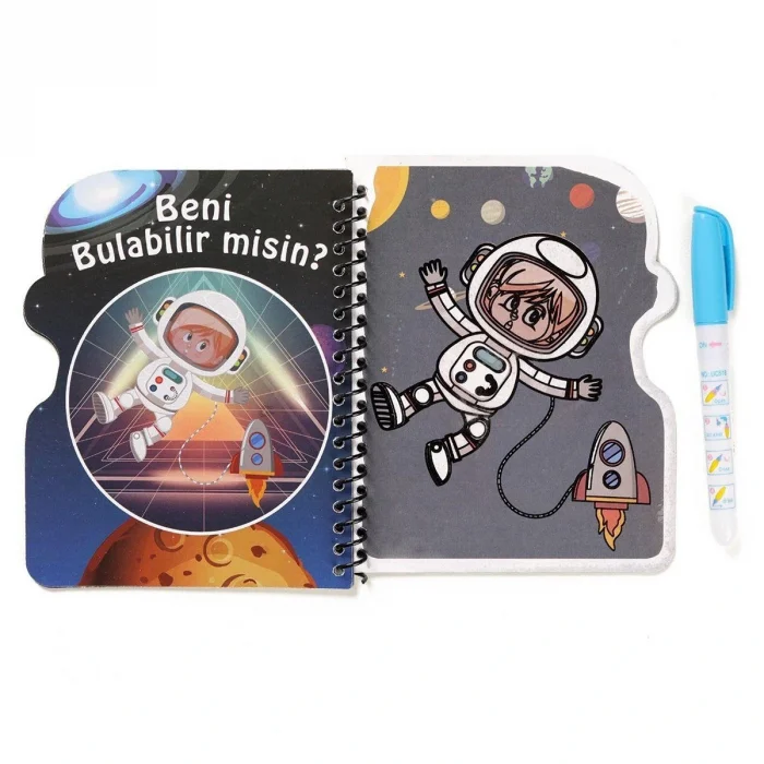 BUĞZ BK002 Gepettoys, Sihirli Boyama Kitabı Çeşitleri