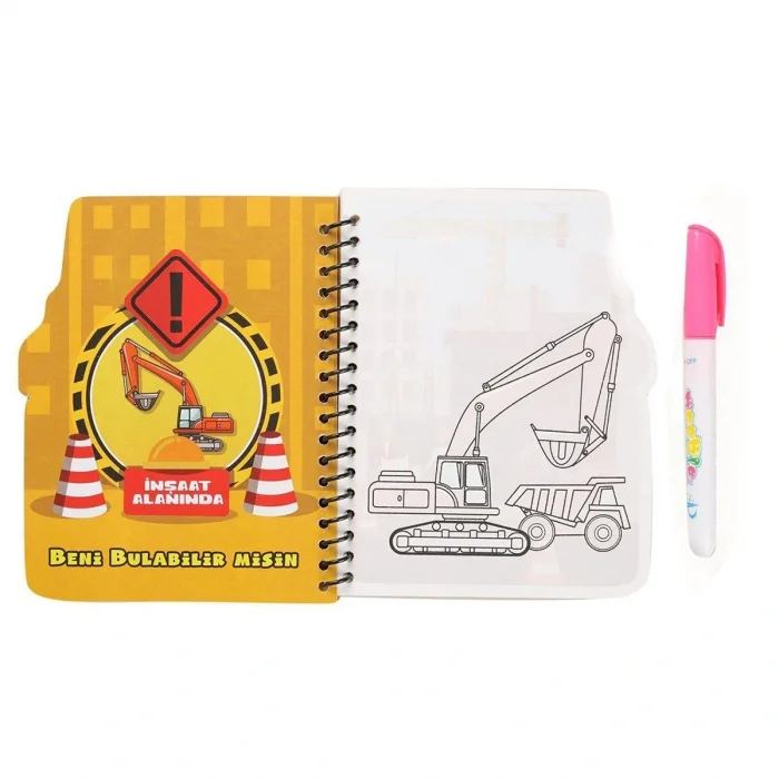 BUĞZ BK002 Gepettoys, Sihirli Boyama Kitabı Çeşitleri