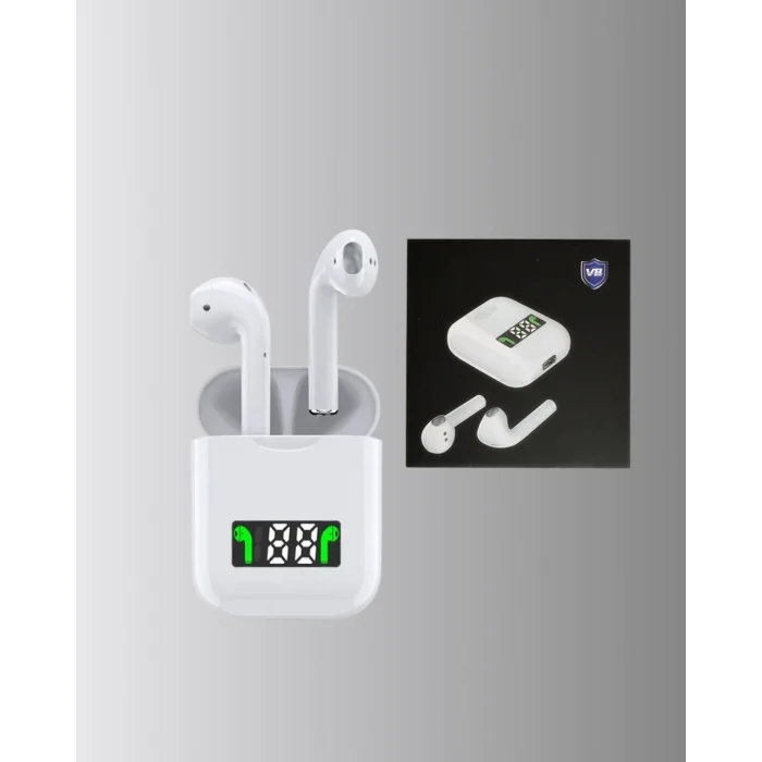 BUĞZ Bluetooth 5.0 Kablosuz Kulaklık – LED Şarj Göstergesi, Dokunmatik Kontrol ve Suya Dayanıklı Tasarım