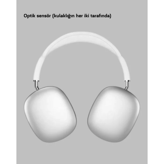 BUĞZ Bluetooth 5.0 Kulak Üstü Kulaklık – Uzamsal Ses, Gürültü Engelleme, Ergonomik Tasarım - Lisinya