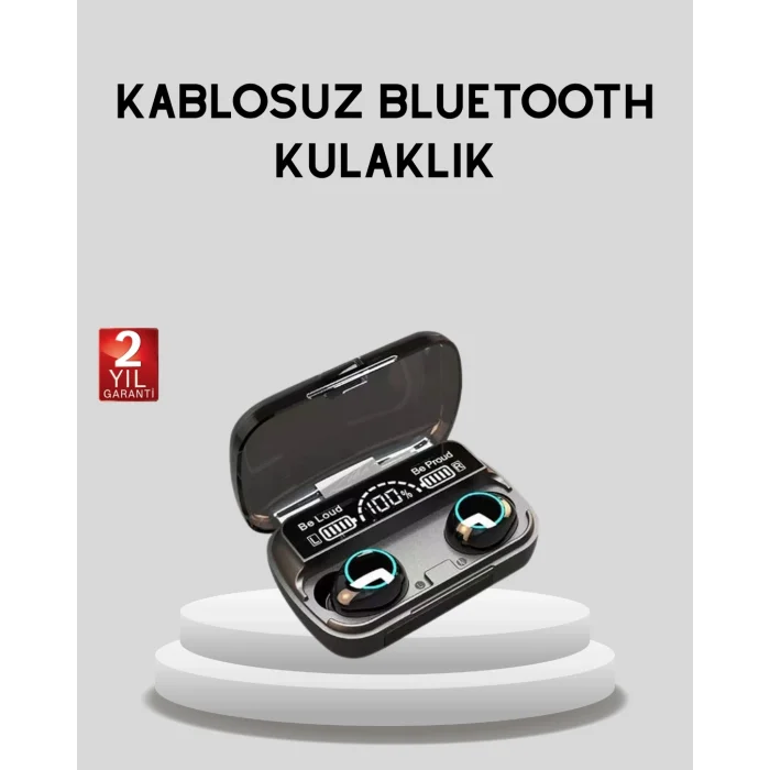 BUĞZ Bluetooth 5.1 M10 TWS Kulaklık Ergonomik Tasarım Yüksek Ses Kaliteli