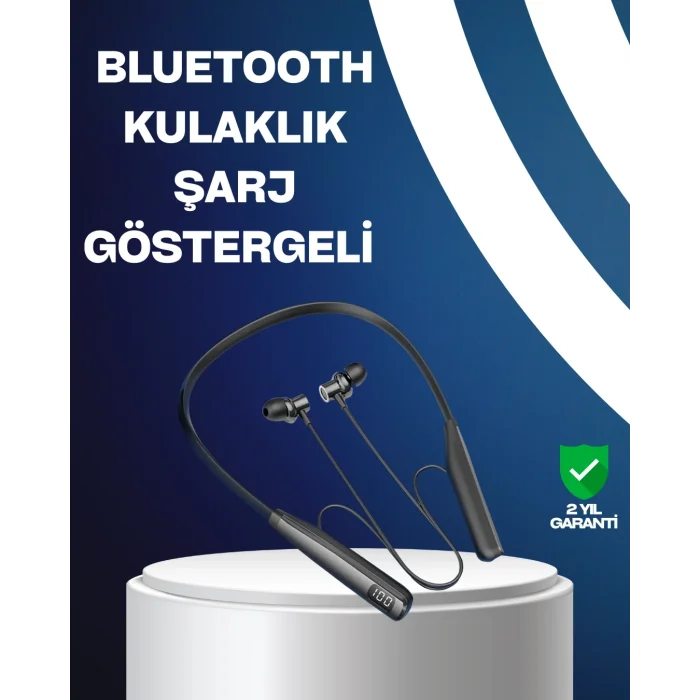 BUĞZ Bluetooth 5.3 Boyun Bantlı Kulaklık – Oyun ve Müzik Modu, SD Kart Desteği