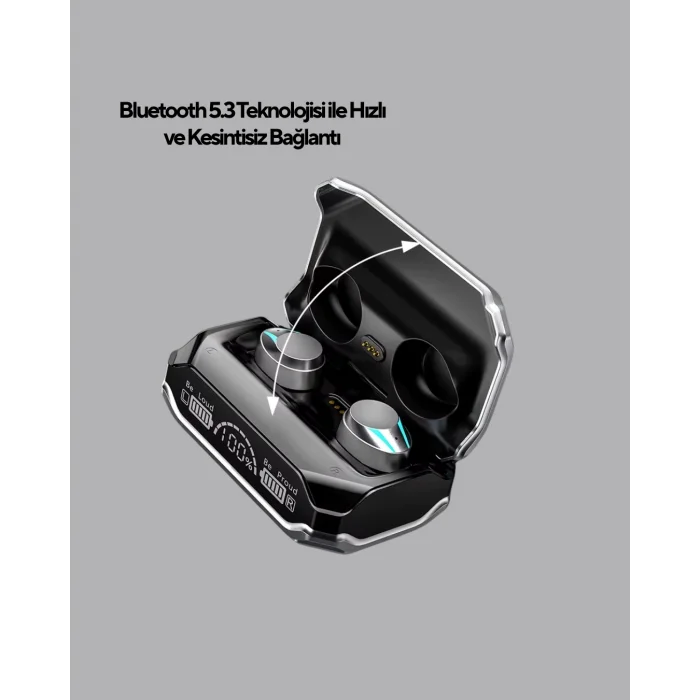BUĞZ Bluetooth 5.3 Kablosuz Kulaklık – Hızlı Bağlantı, Düşük Gecikme ve Üstün Ses Kalitesi