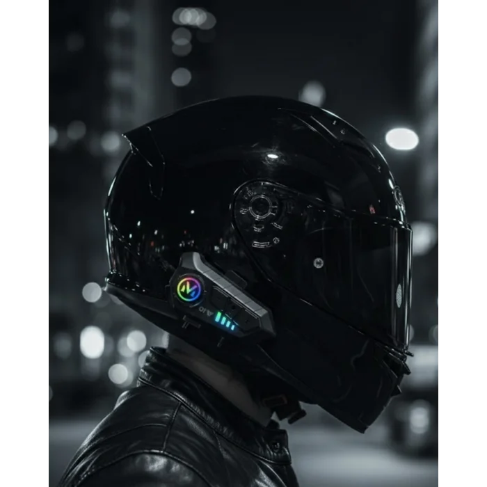 BUĞZ Bluetooth 5.3 Kask İçi Intercom Kulaklık 1000 m Mesafe 1000 mAh