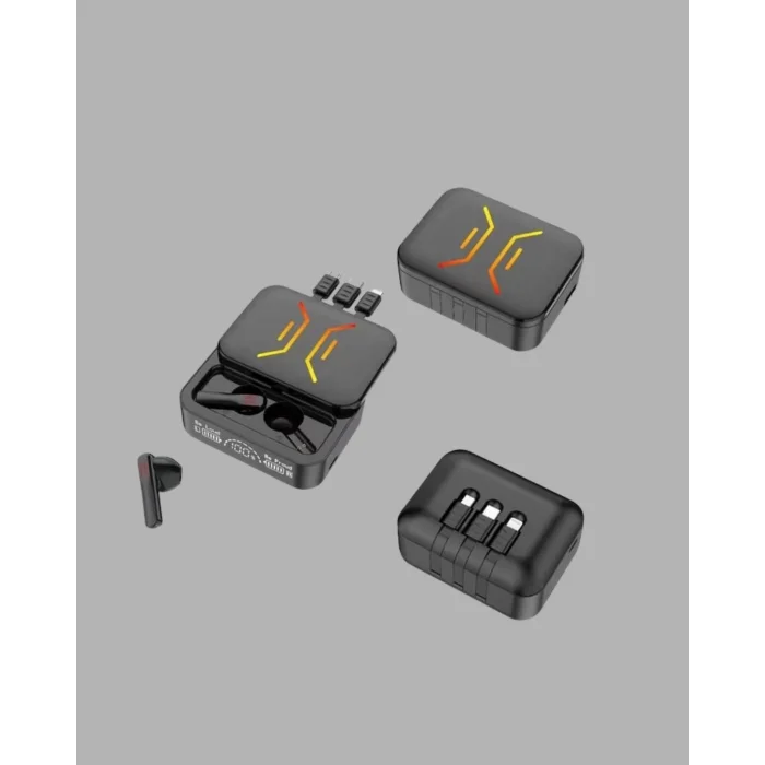 BUĞZ Bluetooth 5.3 Kulaklık – Kablolu & Kablosuz Kullanım, 2000 mAh Powerbank, 4 Saat Kesintisiz Müzik - Lisinya