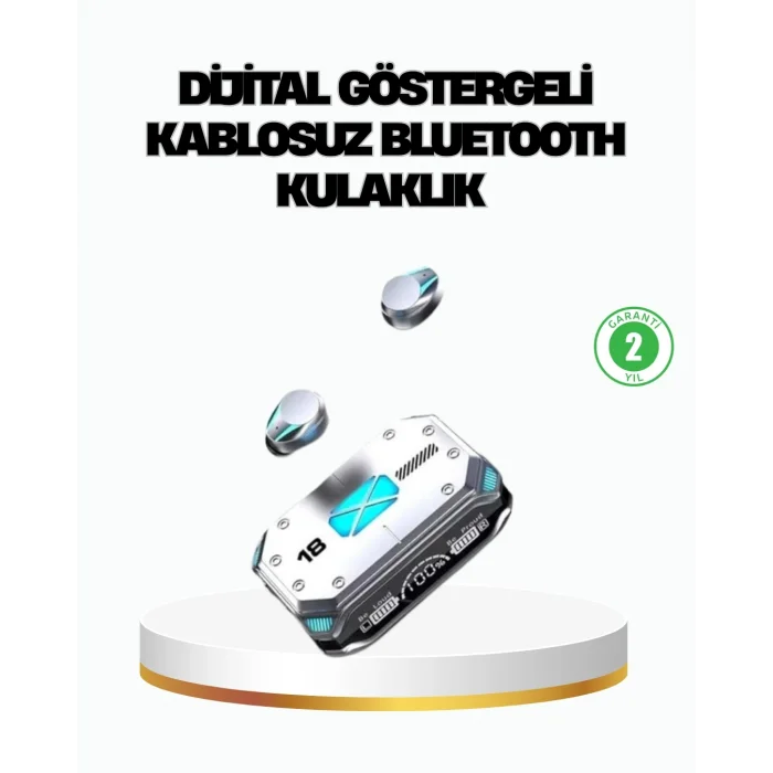 BUĞZ Bluetooth 5.3 Teknolojili Kablosuz Kulaklık – Anında Bağlantı, Kesintisiz Ses, Yüksek Performans