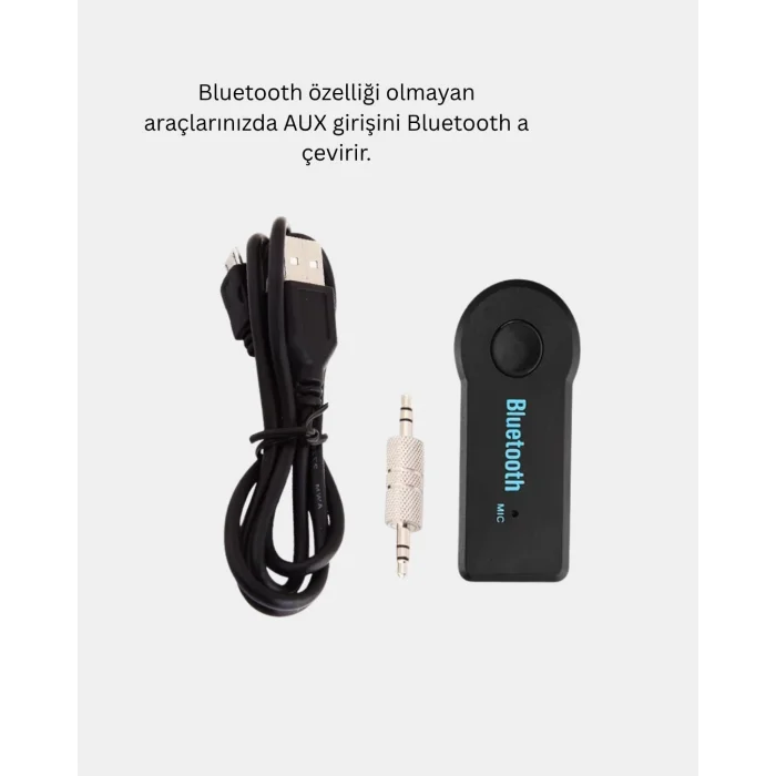 BUĞZ Bluetooth Araç Kiti AUX MP3 Çalar Kablosuz Eller Serbest Cihaz