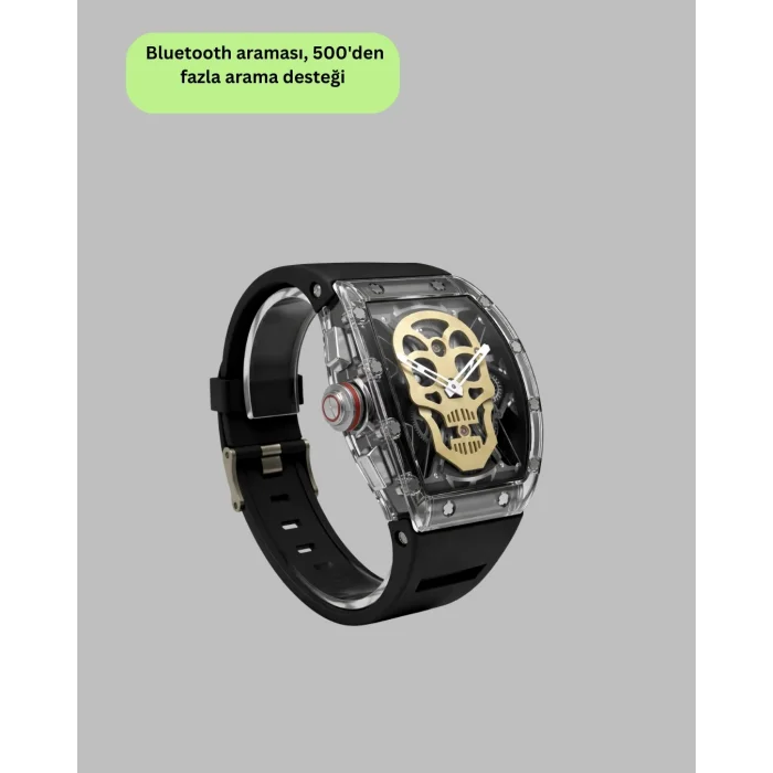 BUĞZ Bluetooth Arama Destekli Akıllı Saat Çok Fonksiyonlu