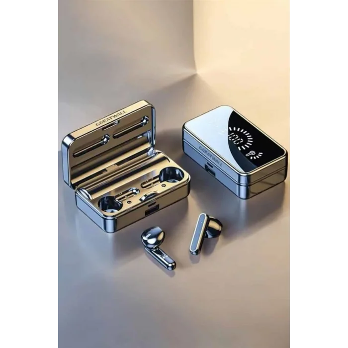 BUĞZ Bluetooth Bağlantılı Dijital Göstergeli Yüksek Ses Kaliteli Kulaklık - BUĞZ