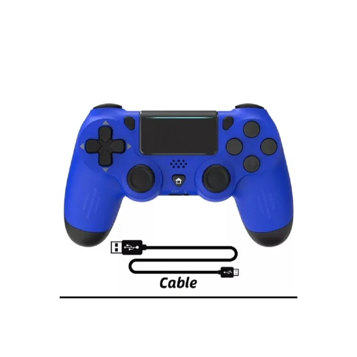 BUĞZ Bluetooth bağlantılı mavi gamepad Playstation 4 uyumlu kablosuz oyun kolu - Elektronik